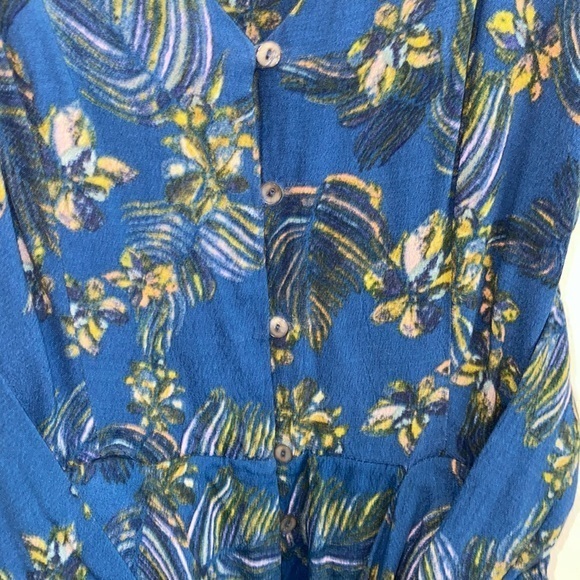 Free people women’s hot‎ tropics jumpsuit size 0 - Picture 3 of 13